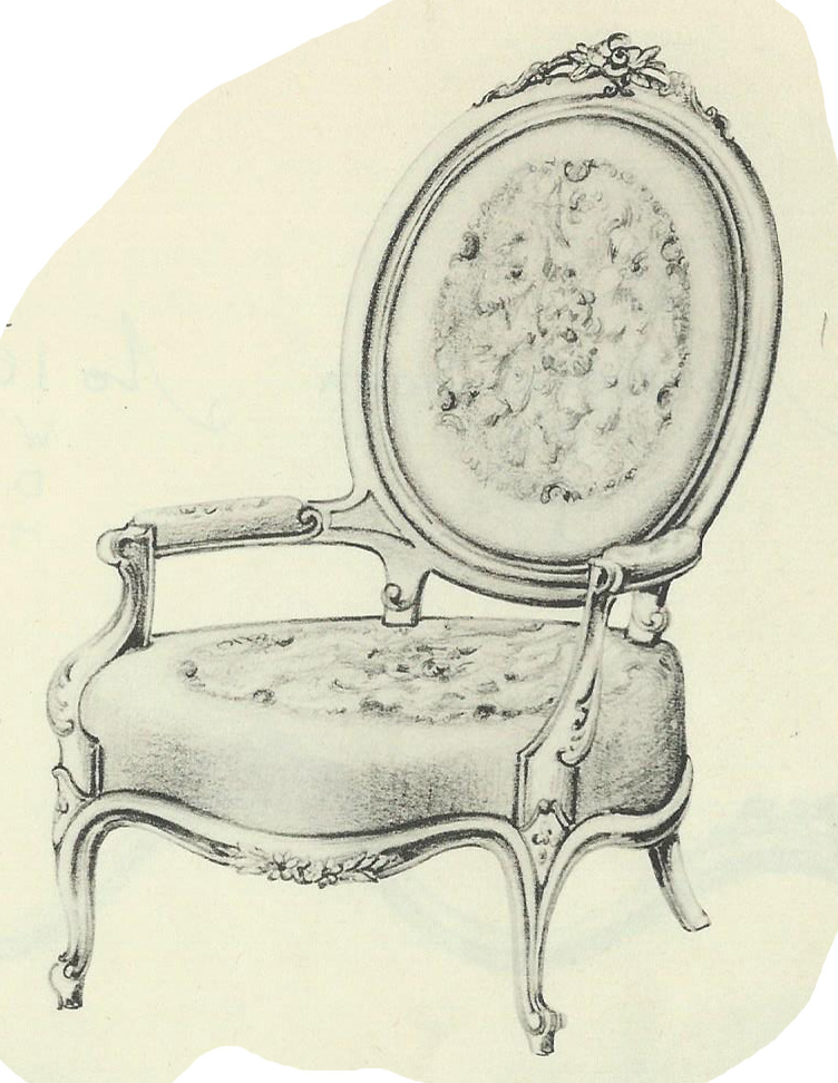 Oval Back Chair